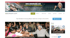 Desktop Screenshot of abdulkalam.com