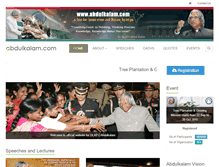 Tablet Screenshot of abdulkalam.com